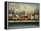 Suburbs; Banlieue-Henri Rousseau-Framed Premier Image Canvas