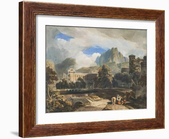 Suburbs of an Ancient City-John Varley-Framed Giclee Print
