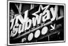 Subway and City Art - Subway Sign-Philippe Hugonnard-Mounted Photographic Print