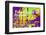 Subway and City Art - Times Square - 42 Street Station-Philippe Hugonnard-Framed Photographic Print