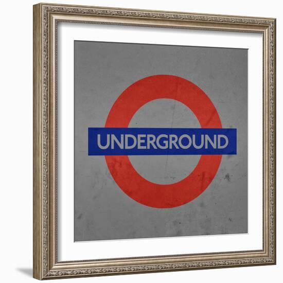 Subway and City Art - Underground London-Philippe Hugonnard-Framed Photographic Print