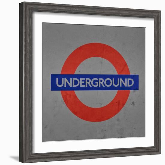 Subway and City Art - Underground London-Philippe Hugonnard-Framed Photographic Print