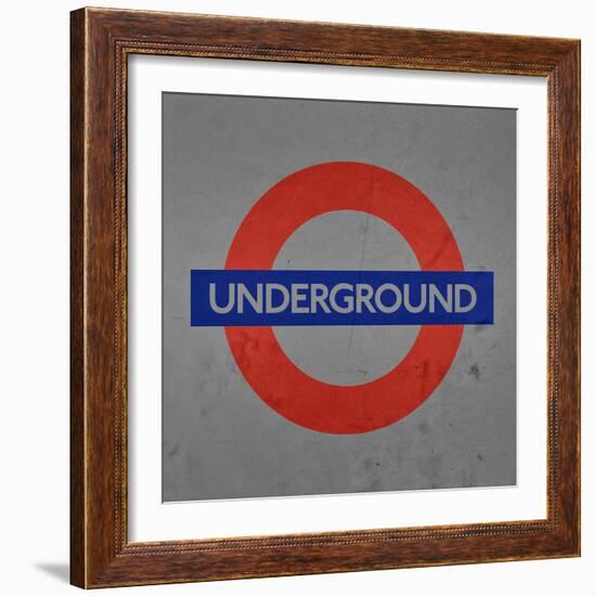 Subway and City Art - Underground London-Philippe Hugonnard-Framed Photographic Print