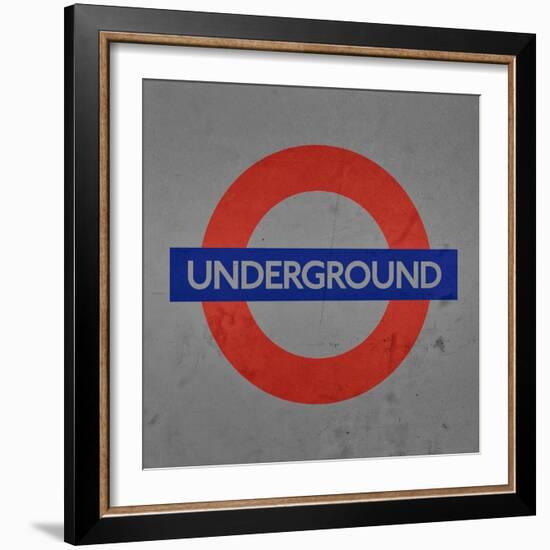 Subway and City Art - Underground London-Philippe Hugonnard-Framed Photographic Print