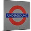 Subway and City Art - Underground London-Philippe Hugonnard-Mounted Photographic Print