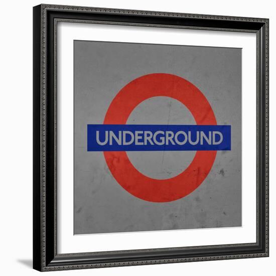 Subway and City Art - Underground London-Philippe Hugonnard-Framed Photographic Print