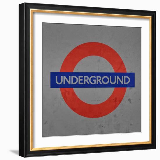 Subway and City Art - Underground London-Philippe Hugonnard-Framed Photographic Print