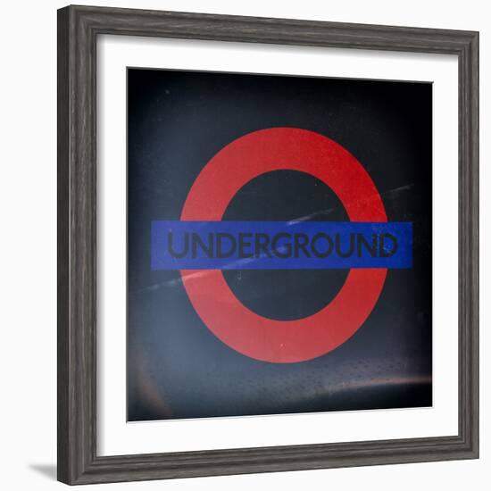 Subway and City Art - Underground London-Philippe Hugonnard-Framed Photographic Print