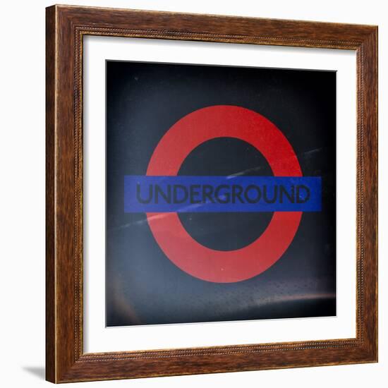 Subway and City Art - Underground London-Philippe Hugonnard-Framed Photographic Print