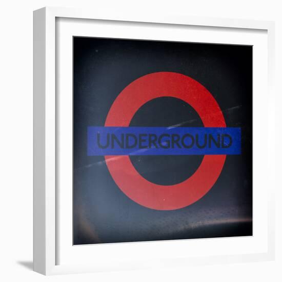 Subway and City Art - Underground London-Philippe Hugonnard-Framed Photographic Print