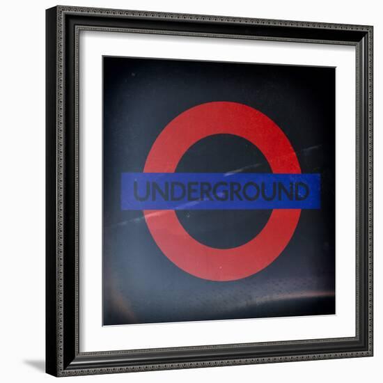 Subway and City Art - Underground London-Philippe Hugonnard-Framed Photographic Print