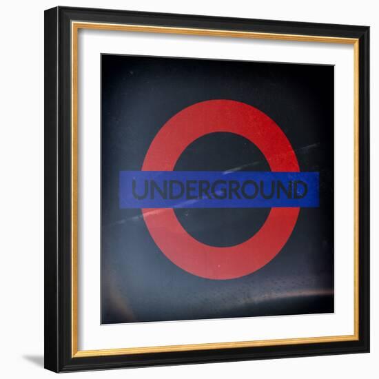 Subway and City Art - Underground London-Philippe Hugonnard-Framed Photographic Print