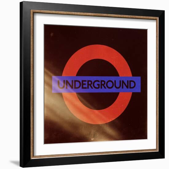 Subway and City Art - Underground London-Philippe Hugonnard-Framed Photographic Print