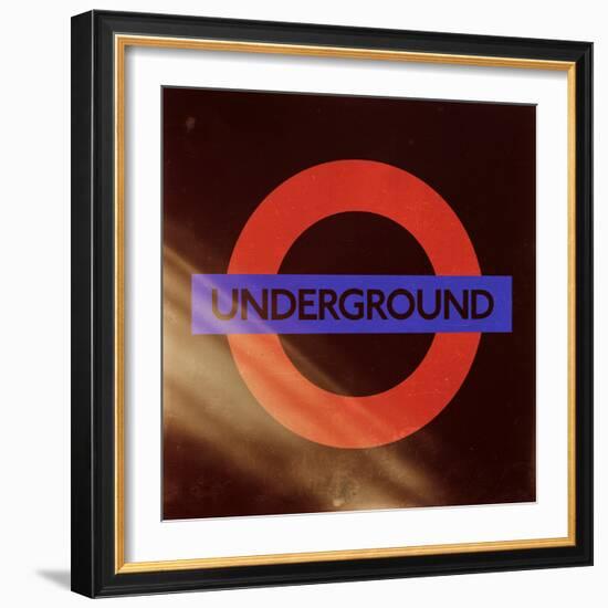 Subway and City Art - Underground London-Philippe Hugonnard-Framed Photographic Print