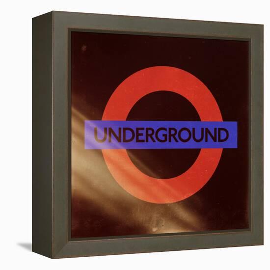 Subway and City Art - Underground London-Philippe Hugonnard-Framed Premier Image Canvas