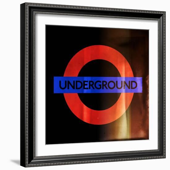 Subway and City Art - Underground London-Philippe Hugonnard-Framed Photographic Print