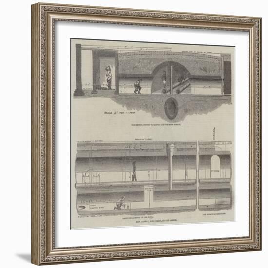 Subway, Covent Garden Approach-null-Framed Giclee Print