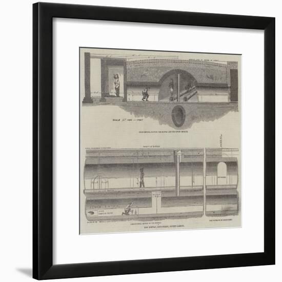 Subway, Covent Garden Approach-null-Framed Giclee Print