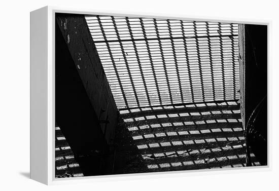 Subway Grate New York City-null-Framed Stretched Canvas