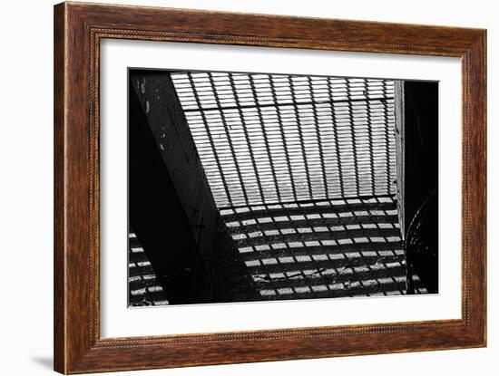 Subway Grate New York City-null-Framed Photo