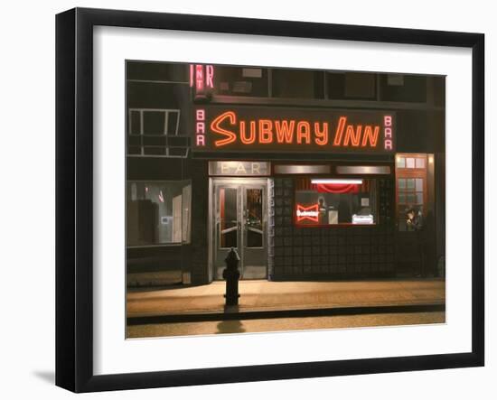Subway Inn, 1989-Max Ferguson-Framed Giclee Print