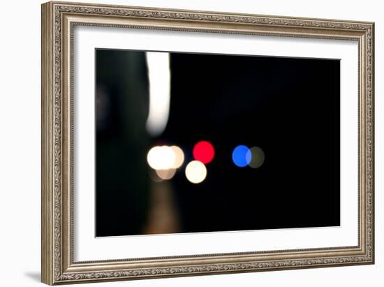 Subway Lights New York City-null-Framed Photo