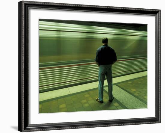 Subway, Los Angeles, California, USA-Merrill Images-Framed Photographic Print