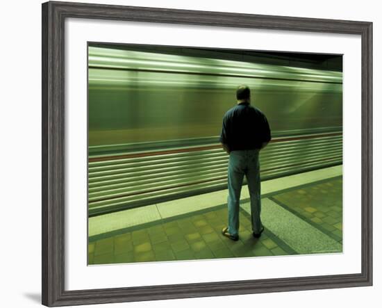 Subway, Los Angeles, California, USA-Merrill Images-Framed Photographic Print