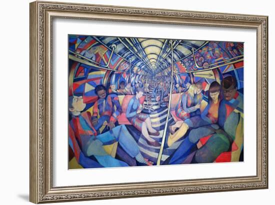 Subway NYC, 1994-Charlotte Johnson Wahl-Framed Giclee Print