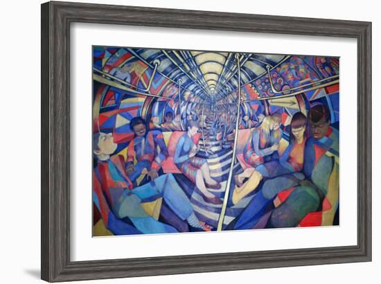 Subway NYC, 1994-Charlotte Johnson Wahl-Framed Giclee Print