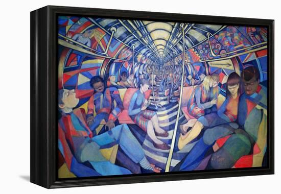 Subway NYC, 1994-Charlotte Johnson Wahl-Framed Premier Image Canvas