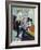 Subway Riders, New York City-Patti Mollica-Framed Giclee Print