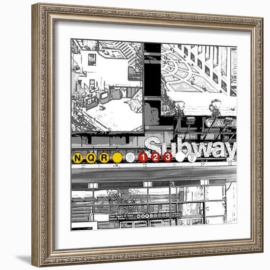 Subway Square-Susan Bryant-Framed Photographic Print