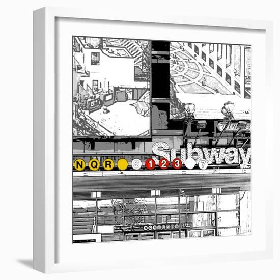 Subway Square-Susan Bryant-Framed Photographic Print