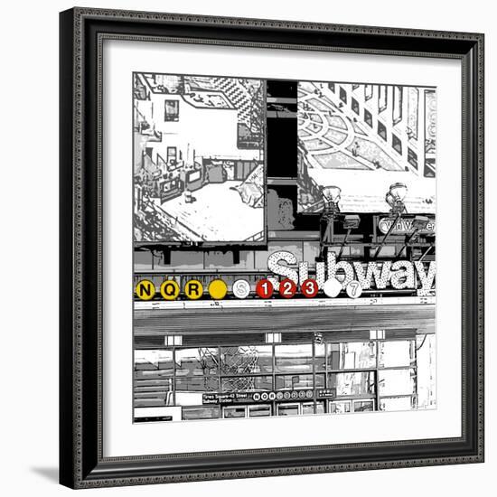 Subway Square-Susan Bryant-Framed Photographic Print