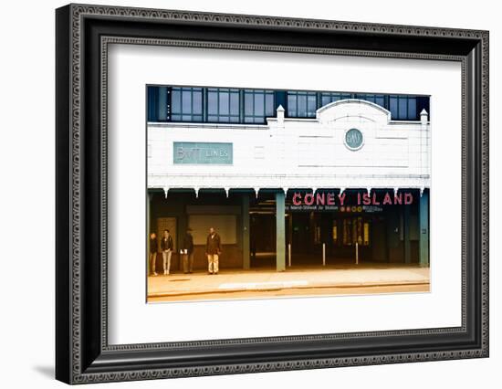 Subway Stations - Coney Island - New York - United States-Philippe Hugonnard-Framed Photographic Print