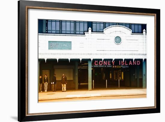 Subway Stations - Coney Island - New York - United States-Philippe Hugonnard-Framed Photographic Print