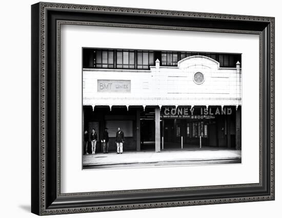 Subway Stations - Coney Island - New York - United States-Philippe Hugonnard-Framed Photographic Print