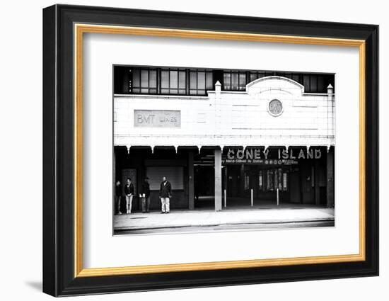 Subway Stations - Coney Island - New York - United States-Philippe Hugonnard-Framed Photographic Print