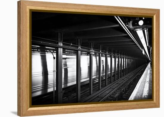 Subway Stations - Manhattan - New York City - United States-Philippe Hugonnard-Framed Premier Image Canvas