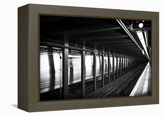 Subway Stations - Manhattan - New York City - United States-Philippe Hugonnard-Framed Premier Image Canvas