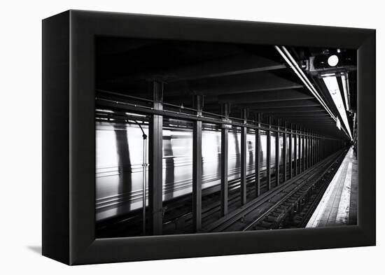 Subway Stations - Manhattan - New York City - United States-Philippe Hugonnard-Framed Premier Image Canvas