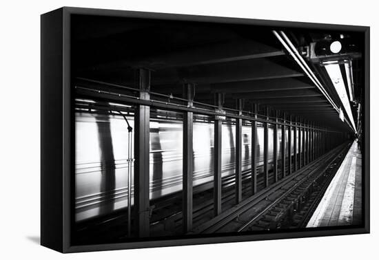 Subway Stations - Manhattan - New York City - United States-Philippe Hugonnard-Framed Premier Image Canvas