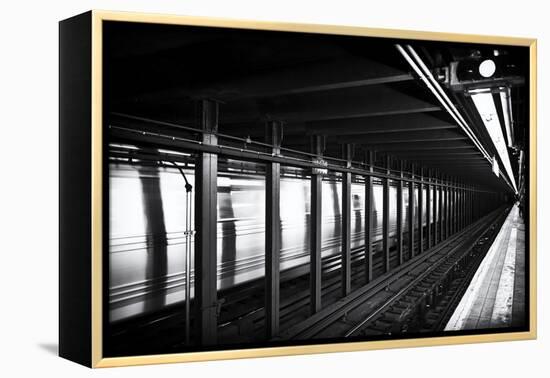 Subway Stations - Manhattan - New York City - United States-Philippe Hugonnard-Framed Premier Image Canvas