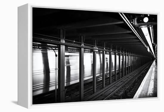 Subway Stations - Manhattan - New York City - United States-Philippe Hugonnard-Framed Premier Image Canvas