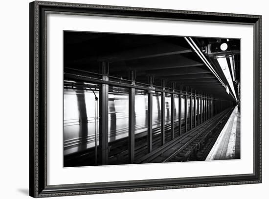 Subway Stations - Manhattan - New York City - United States-Philippe Hugonnard-Framed Photographic Print