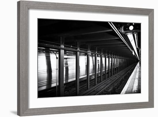 Subway Stations - Manhattan - New York City - United States-Philippe Hugonnard-Framed Photographic Print