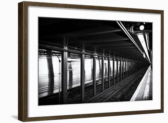 Subway Stations - Manhattan - New York City - United States-Philippe Hugonnard-Framed Photographic Print