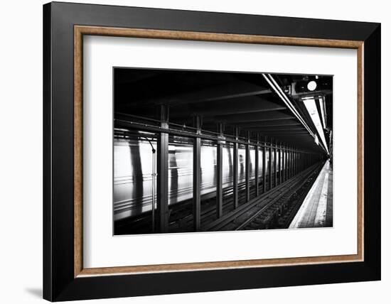 Subway Stations - Manhattan - New York City - United States-Philippe Hugonnard-Framed Photographic Print