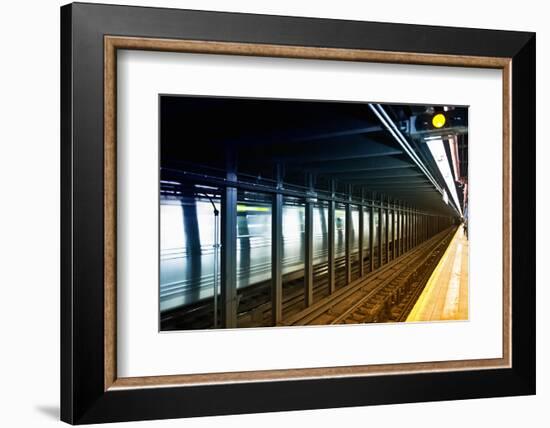 Subway Stations - Manhattan - New York City - United States-Philippe Hugonnard-Framed Photographic Print